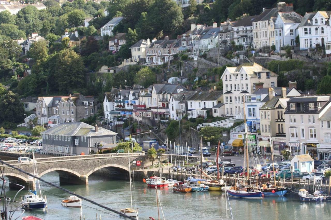 Polmear Harbour View With Terrace Appartement Looe Buitenkant foto